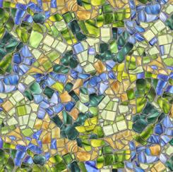 Glass Menagerie-Mosaic Blue/Green
