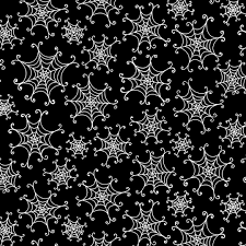 Glow Ghosts-Tossed Spiderweb-glow in the dark