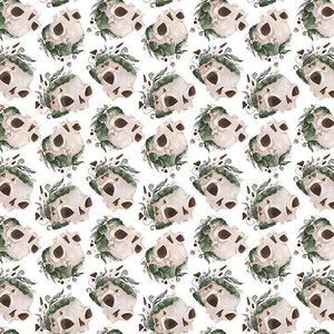 Goblincore Mossy Skulls by Dear Stella