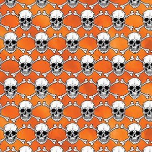 Halloween Spirit - Glowing Skull Orange