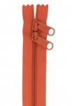 Handbag Zipper 30" Redwood