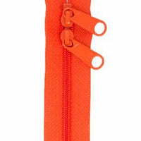 Handbag Zipper 30"  Tangerine