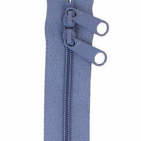 Handbag Zipper 40in Country Blue