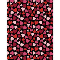 Happy Hearts - Packed Hearts Black