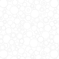 Hooked Fish-Circles White
