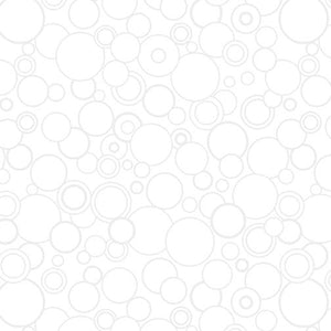 Hooked Fish-Circles White