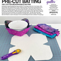 Large Bowl Cozy Pre-cut Bat