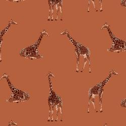 Magic of Serengeti-Giraffe Baked Clay