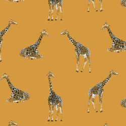 Magic of Serengeti-Giraffe Golden Vista