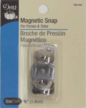 Magnetic Snap Nickel 3/4