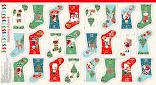 Merry Christmas - Mini Stocking Panel