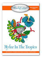 Mylar In The Tropics Machine  Embroidery CD
