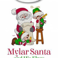 Mylar Santa & His Elves