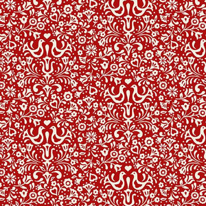 Nordic Noel-Folk Red