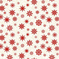 Nordic Noel-Snowflakes Cream