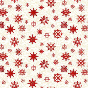 Nordic Noel-Snowflakes Cream