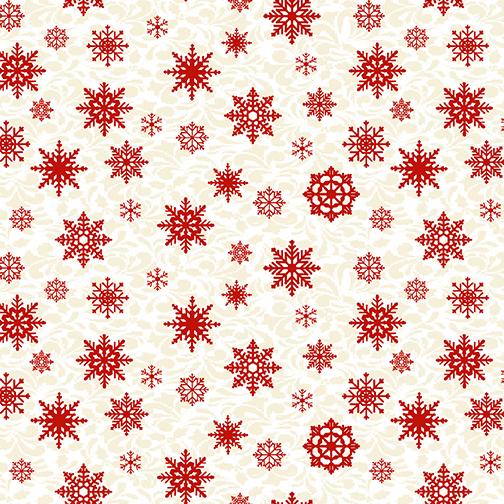 Nordic Noel-Snowflakes Cream