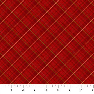 Old Time Christmas-Diagonal Plaid