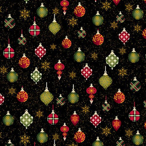 Ornament Sparkle Black
