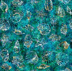 Pacifica Shell Toss Blue