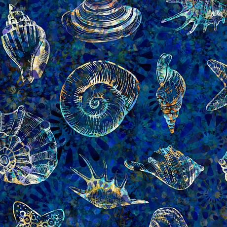 Pacifica Shell Toss Navy