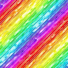 Hoffman Painted Prism Rainbow Stripe
