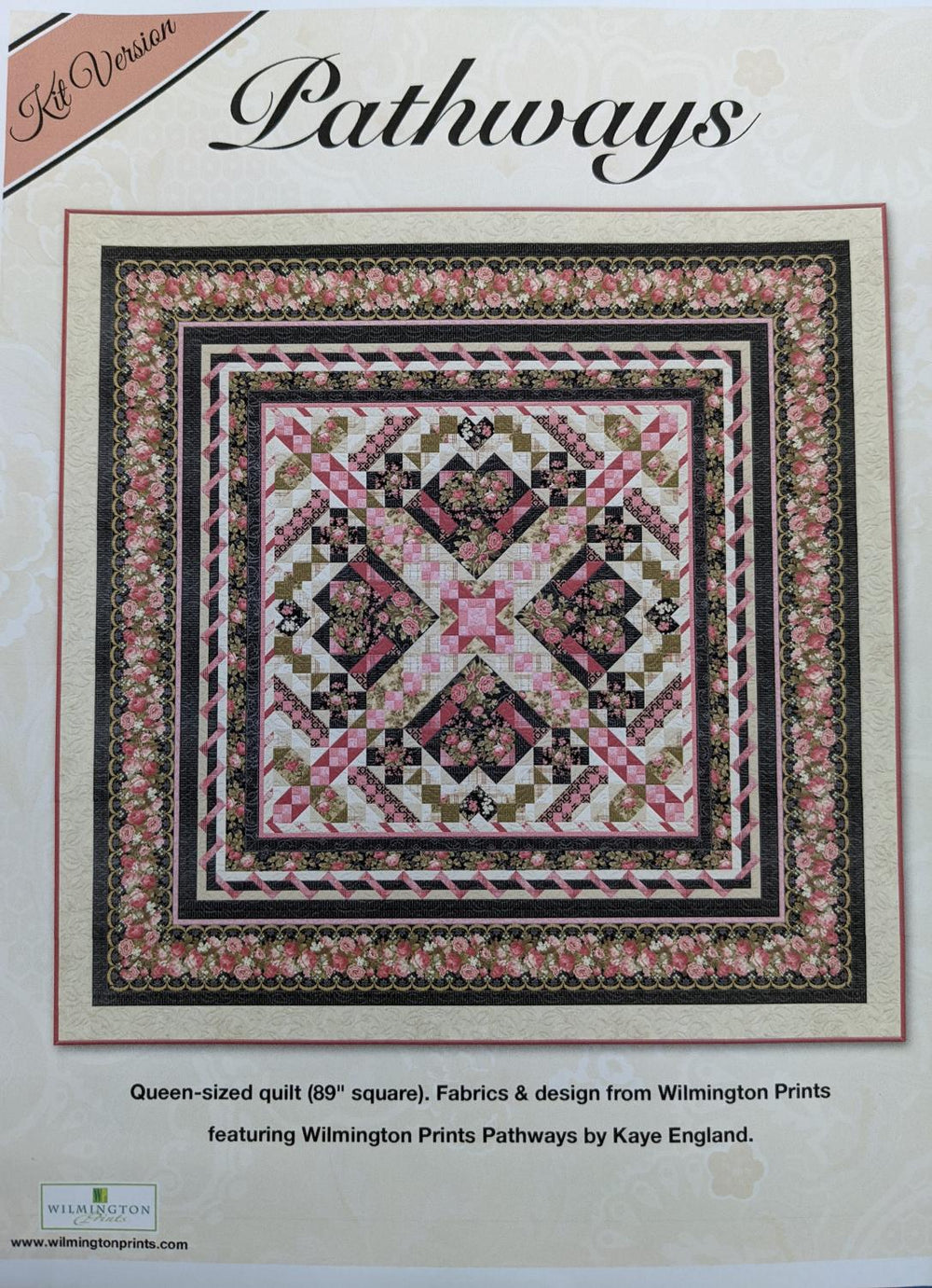 Pathways Quilt Kit by Wilmington Prints & Kaye England