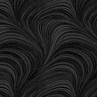Pearlescent Wave Texture -charcoal