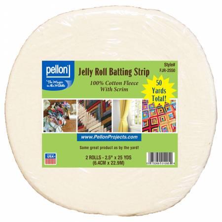 Pellon cotton scrim Jelly roll Batting 2 1/2
