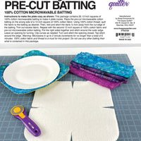 Plate Cozy Pre-Cut Batting 8ct