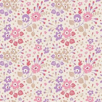 Plum Garden-Flower Confetti -Sand