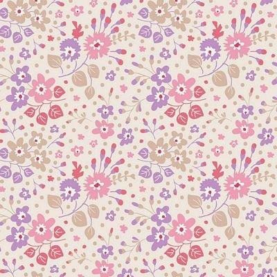 Plum Garden-Flower Confetti -Sand
