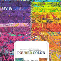 Poured Color Strips 2.5" x 42"