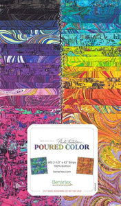 Poured Color Strips 2.5" x 42"