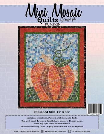 Mini Mosaic Pumpkin quilt