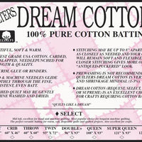 QD Wht Batt 100%C-SELECT TH  Throw 60x60