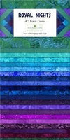 Royal Nights - 2.5" strips