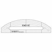 Sariditty Bowed Arc Ruler longarm 6mm