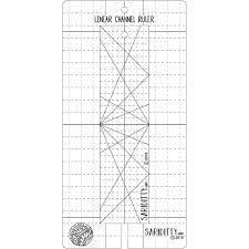 Sariditty Linear Channel Ruler