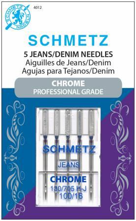 Schmetz Chrome Denim 100/16 -5pk