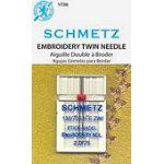 Schmetz Embroidery Twin 1-pk  2.0/75