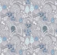 The Secret Winter Garden Frosted Garden Pearl- grey
