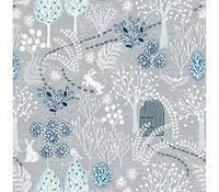 The Secret Winter Garden Frosted Garden Pearl- blue
