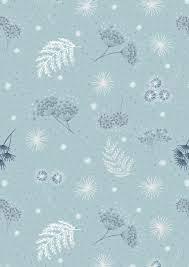 The Secret Winter Garden Frosted Garden Pearl- blue
