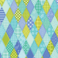 Serendipity Diamond Patch - Teal