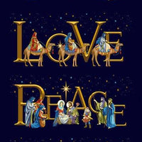 Joy Love Peace Panel