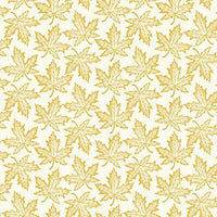 Simply Gold Metallic - Tossed Maple Leaves