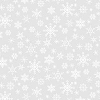Snow Flurry - White On White
