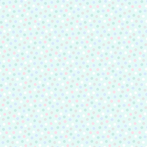 Snuggle Dot Flannel Blue
