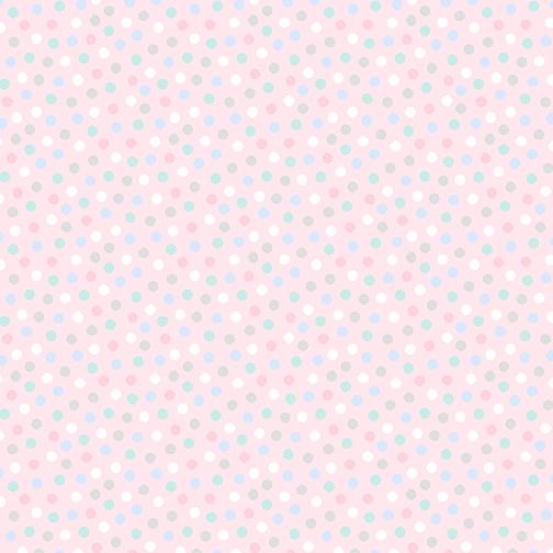 Snuggle Dot Flannel Pink